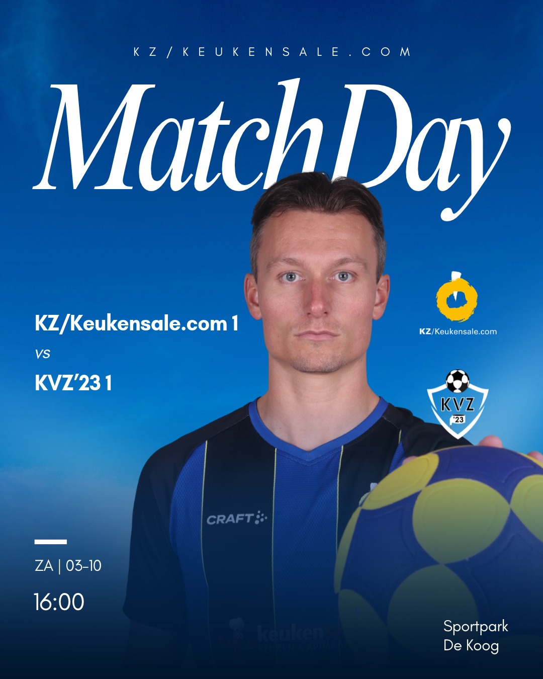 𝗟𝗮𝗮𝘁𝘀𝘁𝗲 𝗺𝗮𝘁𝗰𝗵𝗱𝗮𝘆 𝗯𝘂𝗶𝘁𝗲𝗻𝘀𝗲𝗶𝘇𝗼𝗲𝗻 𝟮𝟬𝟮𝟲!

Morgen speelt KZ de laatste buitenwedstrijd van het seizoen! 
Ben jij erbij om ze aan te moedigen? 

Bekijk het hele programma in onze story!

#wijzijnKZ #Superkogers #kzkorfbal #korfball